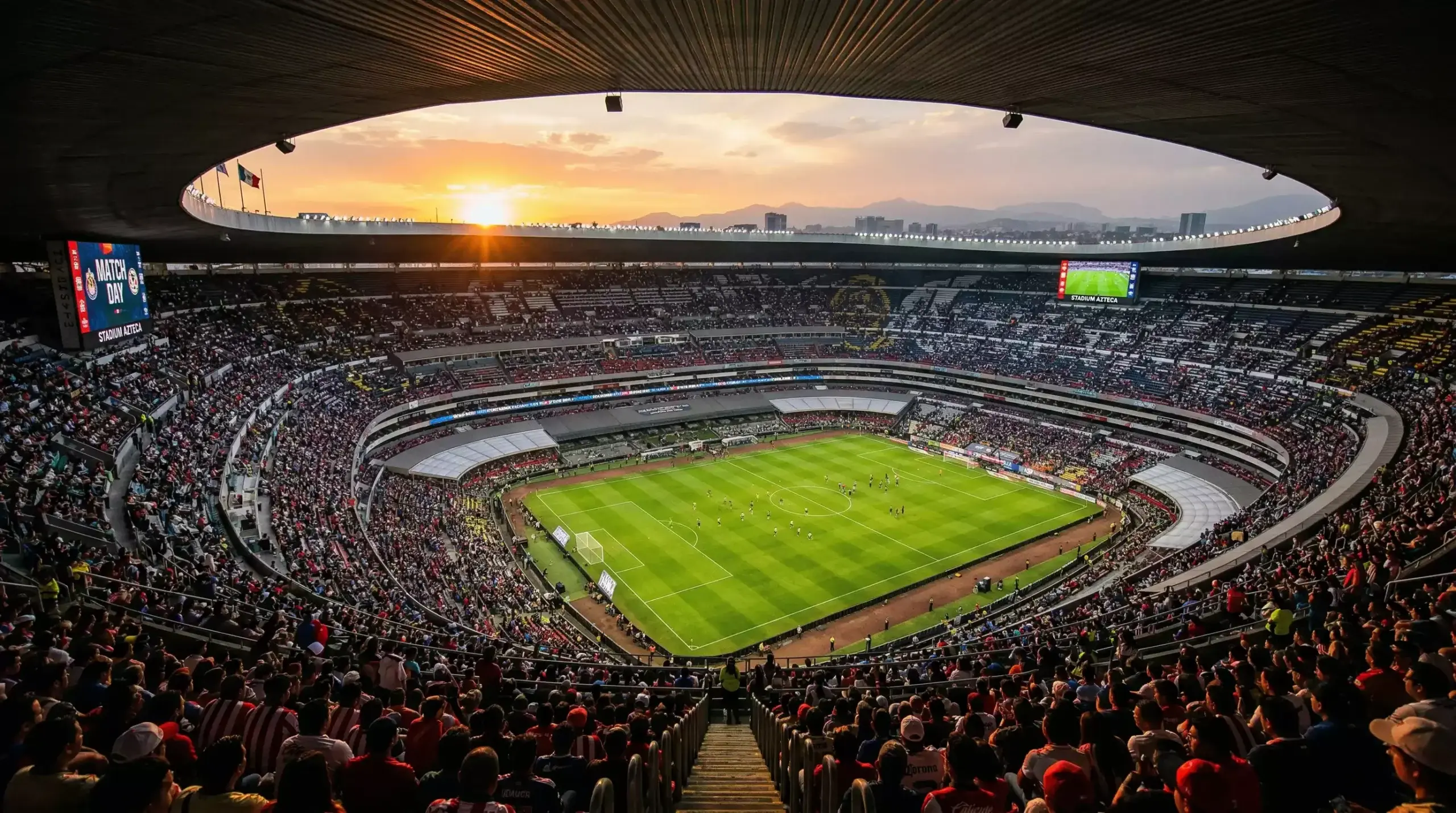 Estadio Azteca in Mexico City, opening venue of the 2026 FIFA World Cup