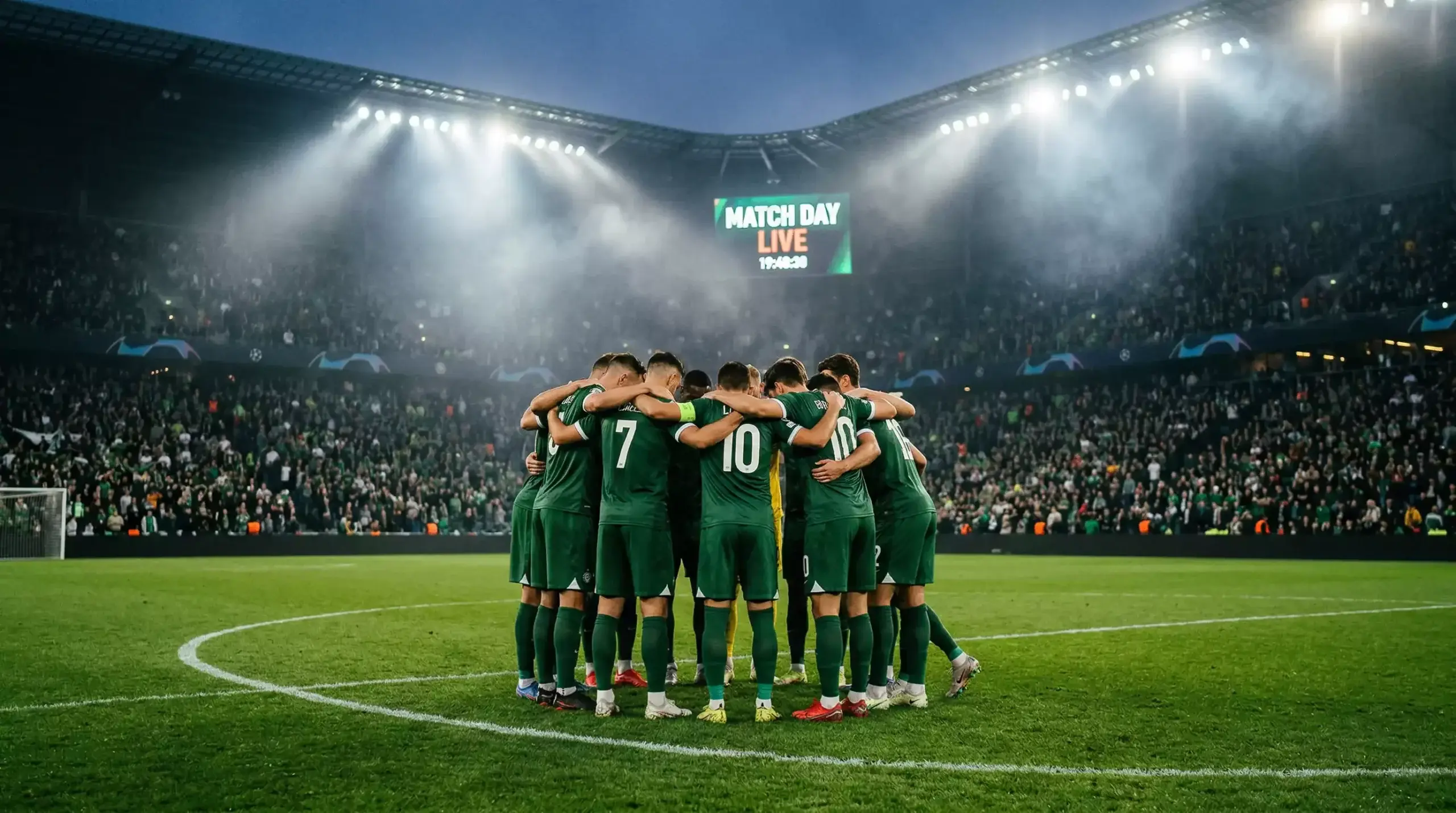 Republic of Ireland players in green jerseys during their 2026 World Cup qualifying campaign