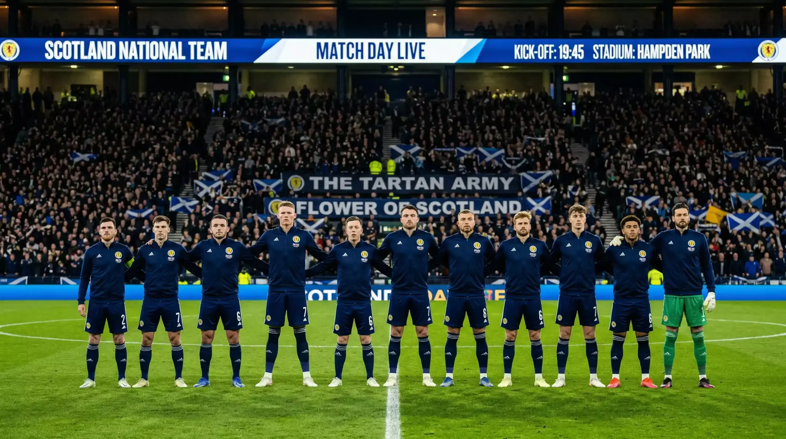Scotland national football team preparing for the 2026 FIFA World Cup in North America