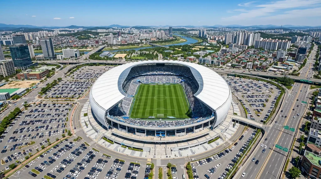 Map showing World Cup 2026 group stage venues across the United States Mexico and Canada